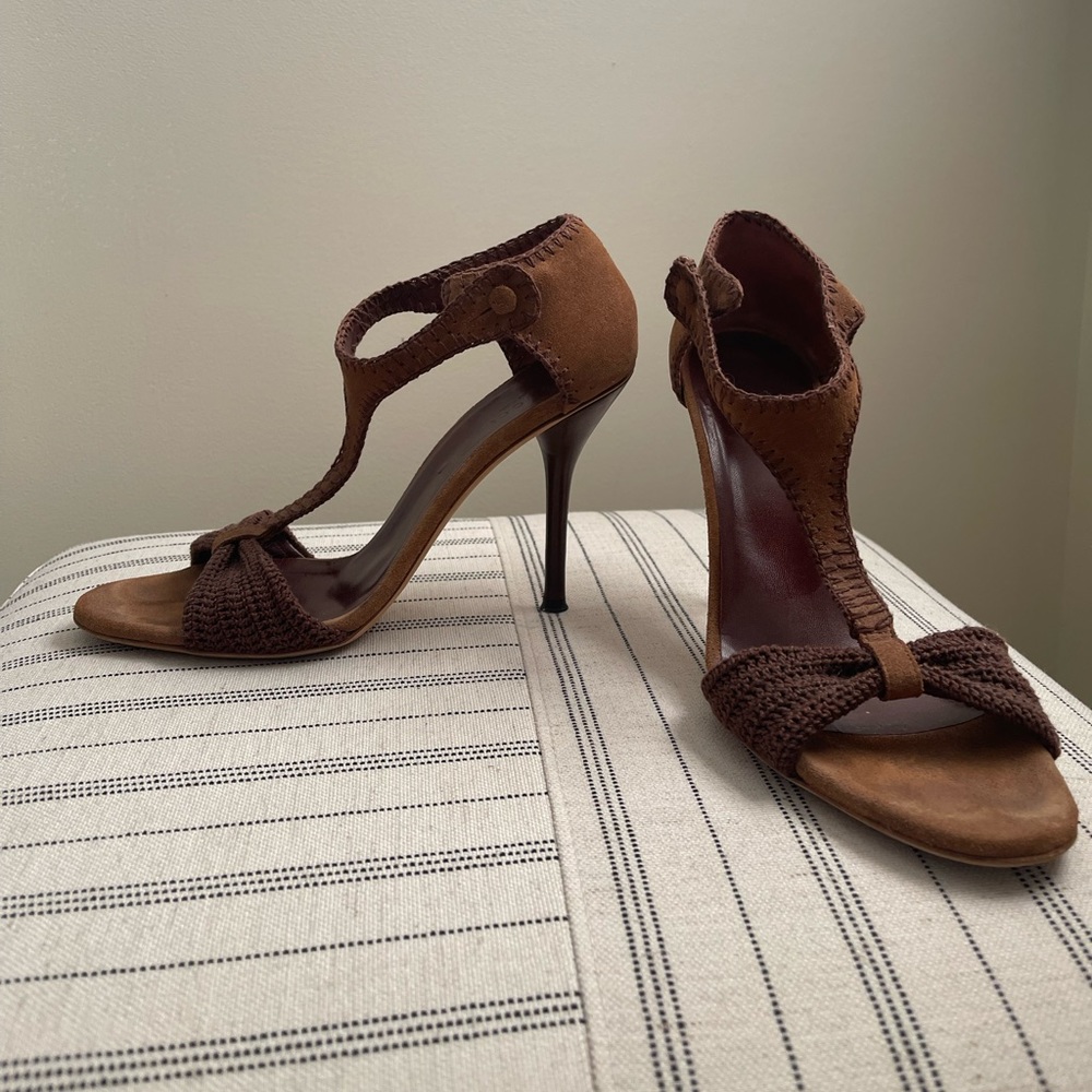 Gucci heeled sandal